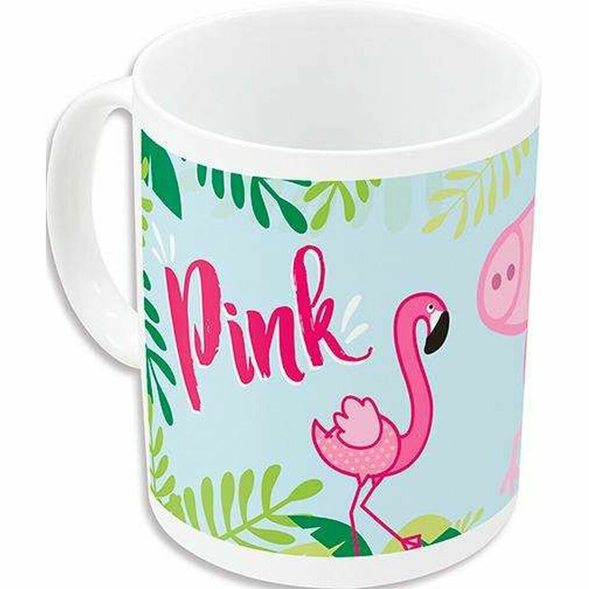 Muki Peppa Pig Having fun Keraminen Vaaleanpunainen (350 ml)